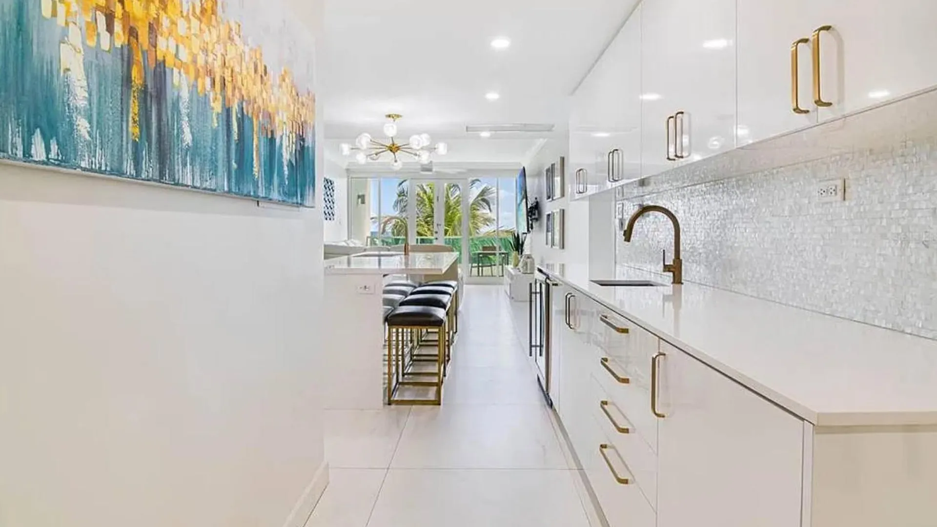 아파트 Oceanview Sub Penthouse, Walk To Beach & Pool 산후안 푸에르토리코